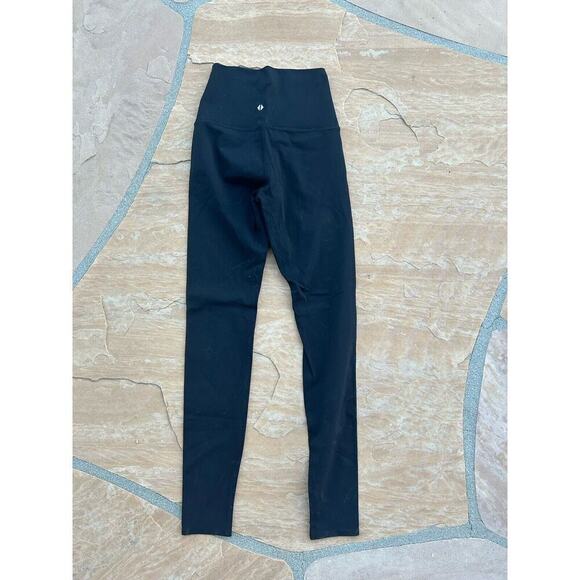 Tavi Noir High Waisted Black Tight Leggings, size XS BF - Picture 3 of 3